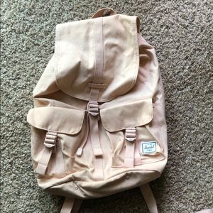 Hershel-Pink Canvas Backpack